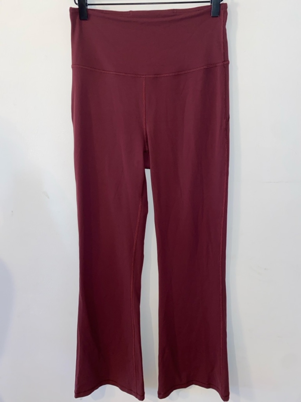 Lululemon Athletica Groove Nulu High Rise Flare Full Length Leggings Size 8 EUC